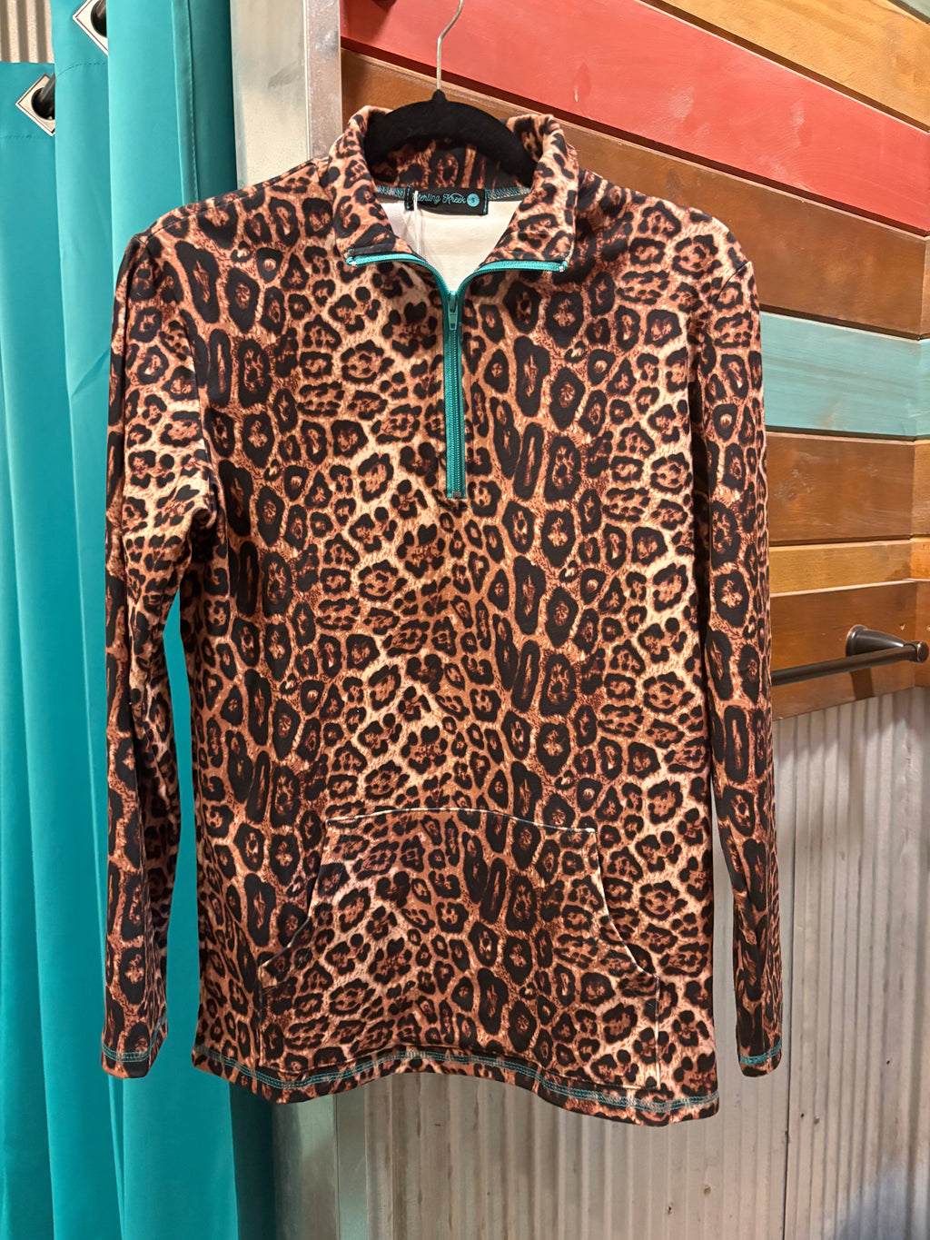Cheetah pullover