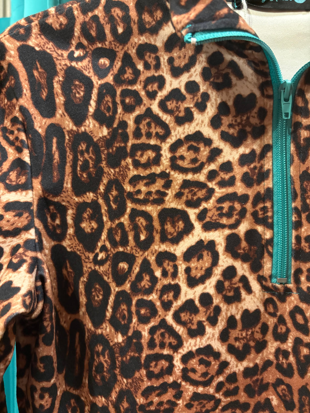 Cheetah pullover