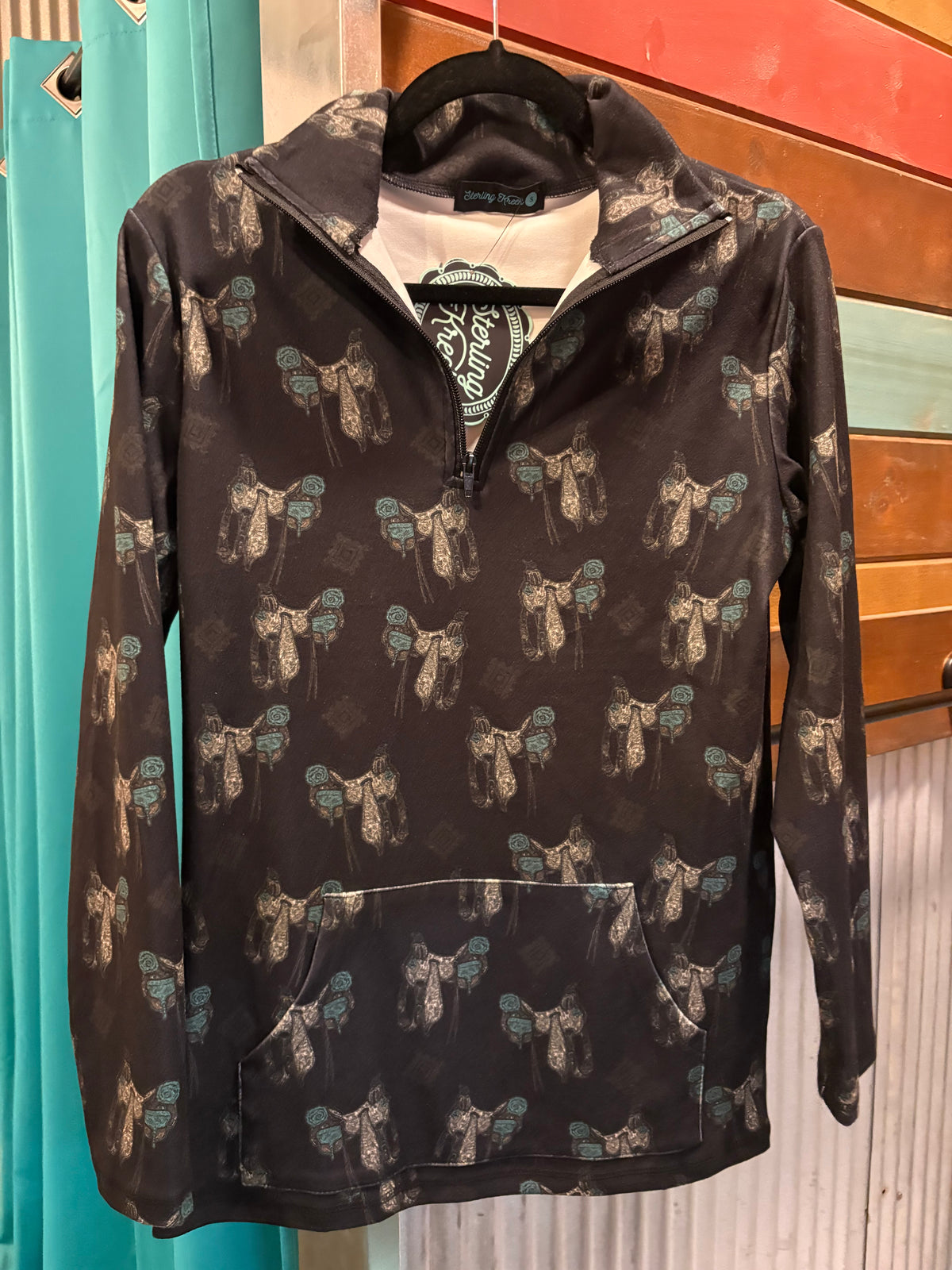 Southwest Saddle pullover