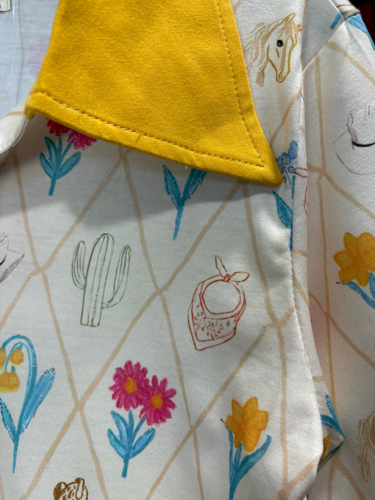 Yellow Tulip Knit Polo