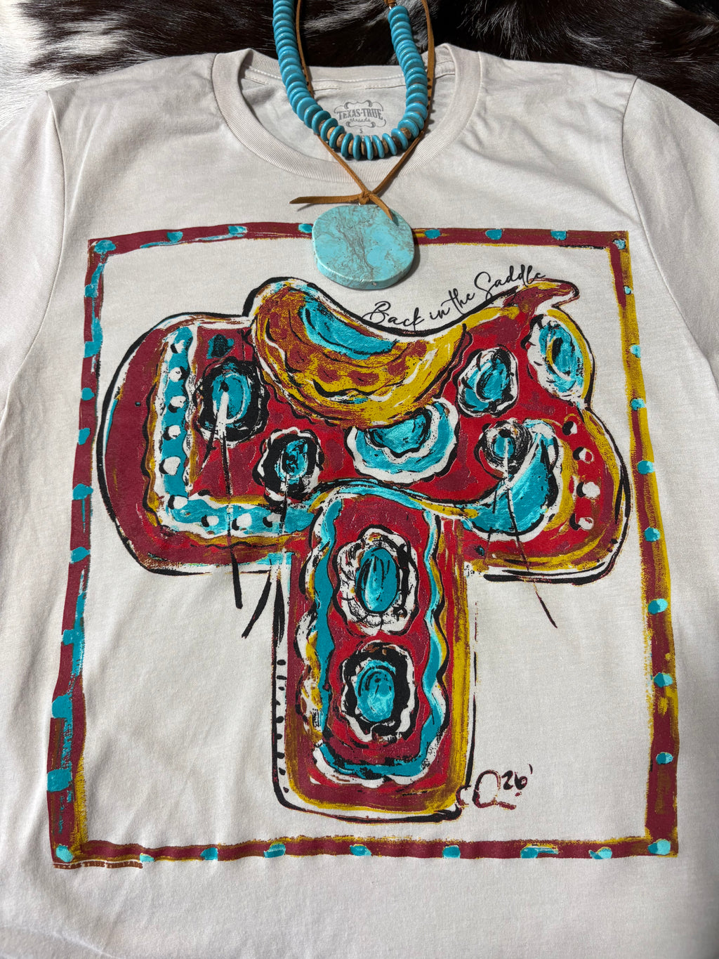 Back in the Saddle Graphic Tee
