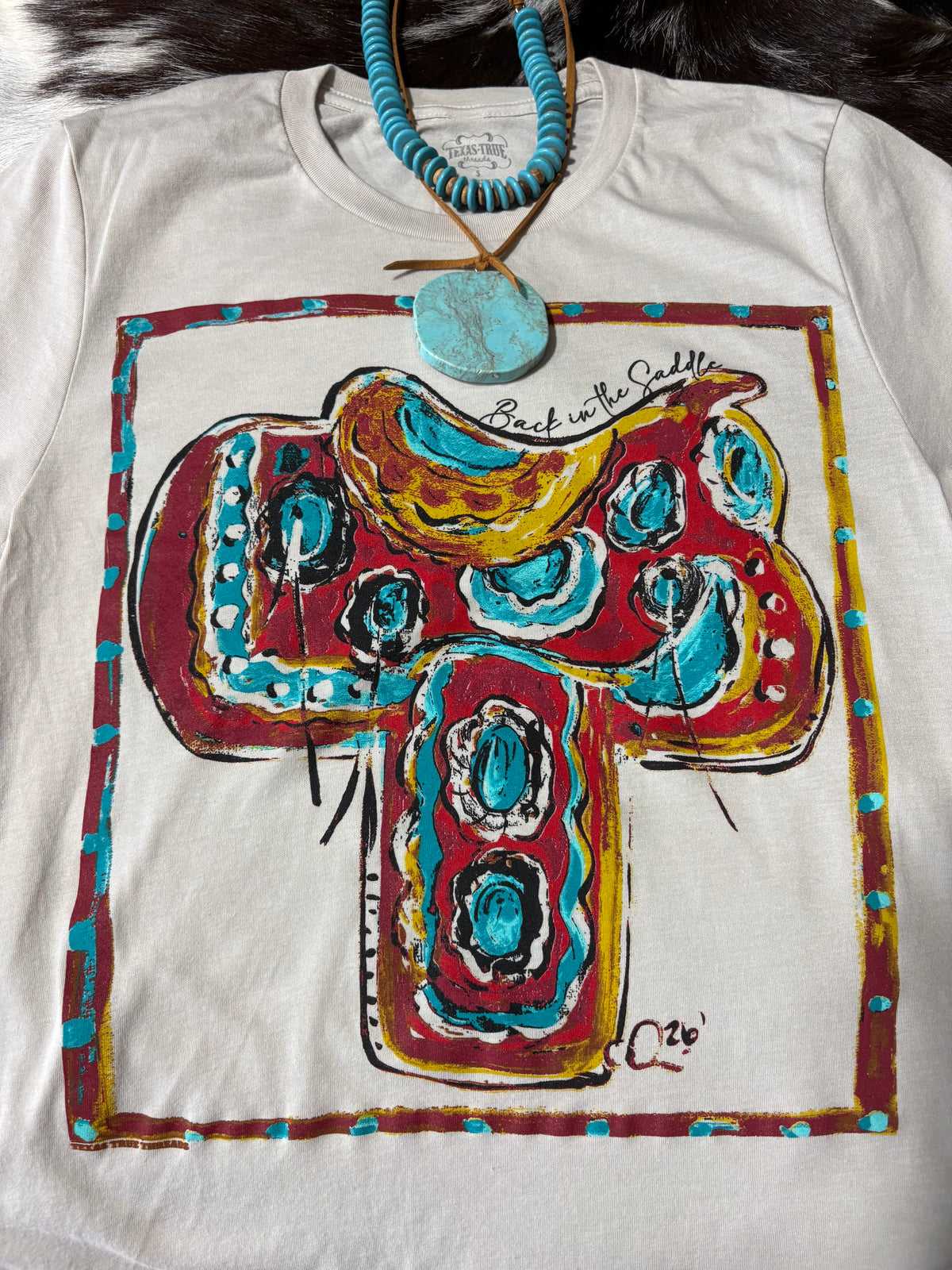 Back in the Saddle Graphic Tee