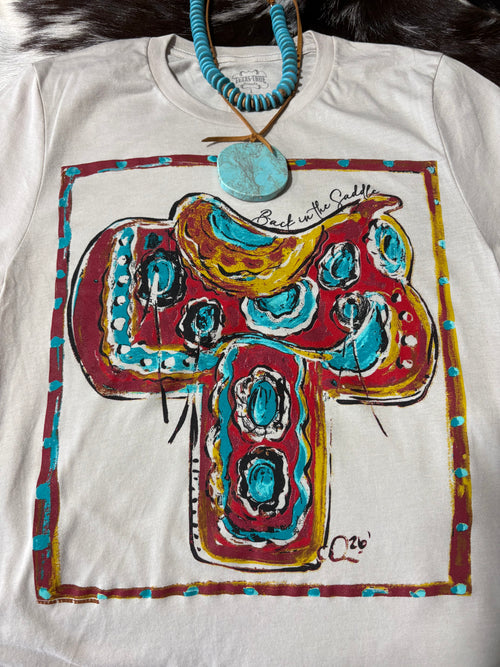 Back in the Saddle Graphic Tee